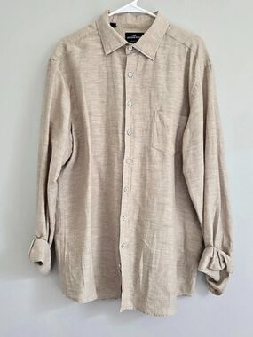 Rodd & Gunn Casual Button Down Shirt in Tan 2XL